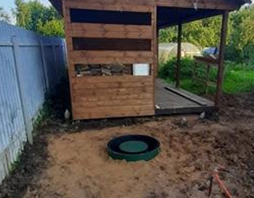 Установка Евролос Био 4+ в д. Горбуново